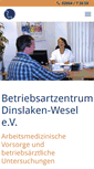 Mobile Screenshot of baz-dinslaken-wesel-ev.de